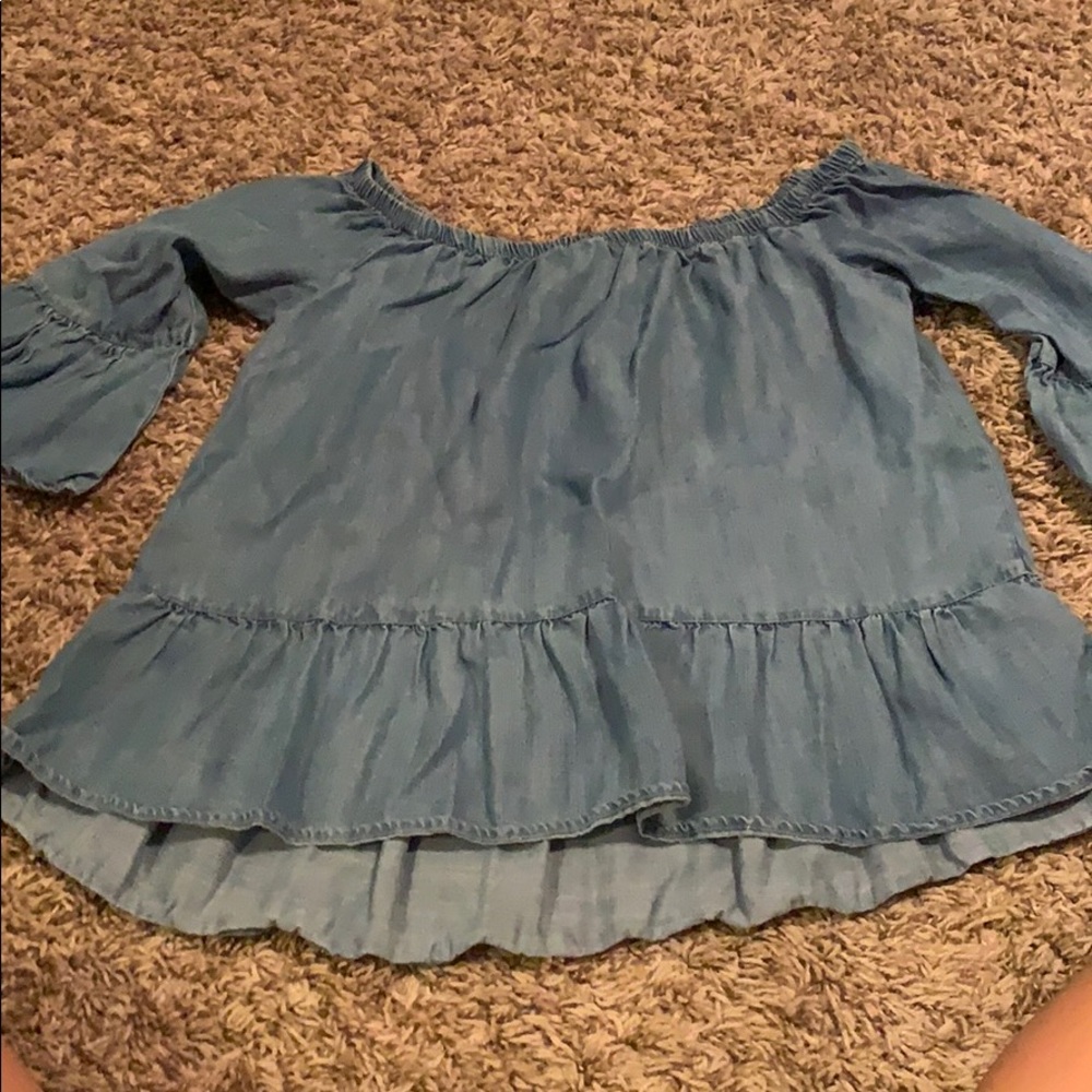 cute off the shoulder top